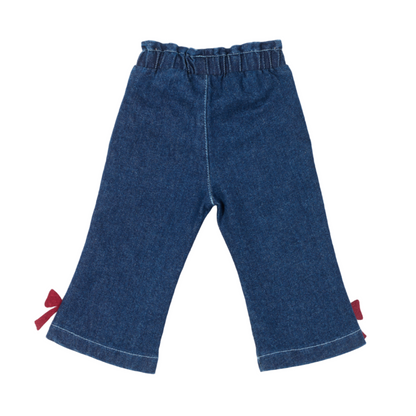 52B.41210101001 # Βρεφικό Τζιν Καμπάνα με Φιόγκους