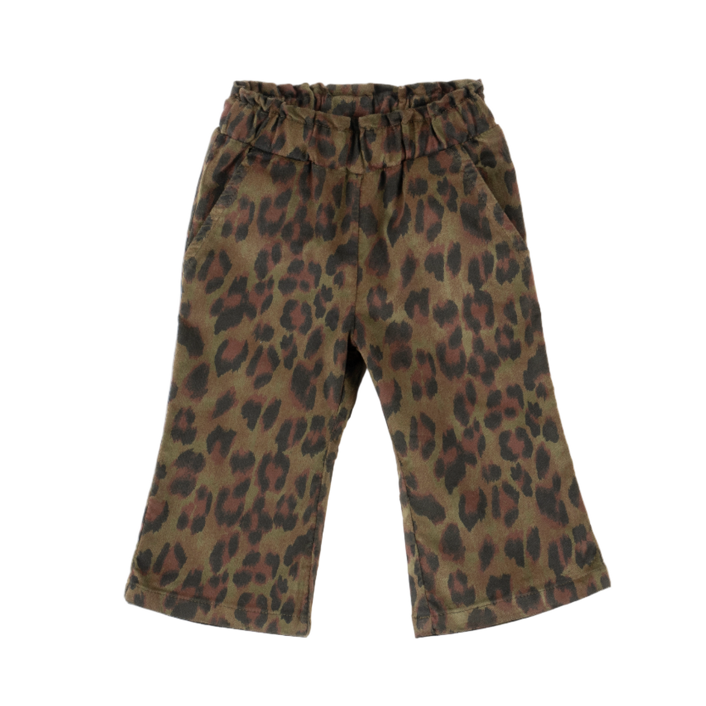 52B.41210301000 # Baby Bell Bottom Trousers Leopard