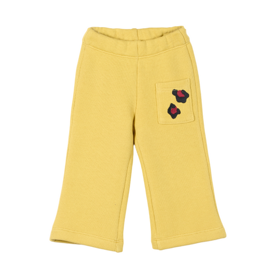 52B.41210302024 # Βρεφικό Παντελόνι Φόρμα Με Τσέπη Κίτρινο