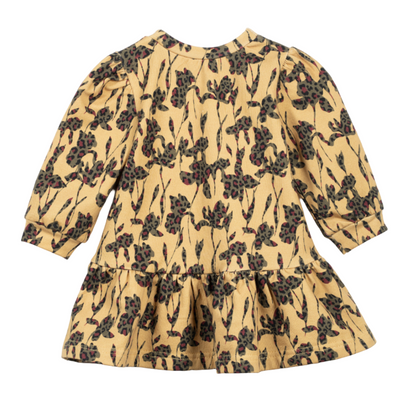 52B.41210341014 # Βρεφικό Μακρυμάνικο Φόρεμα Flowers