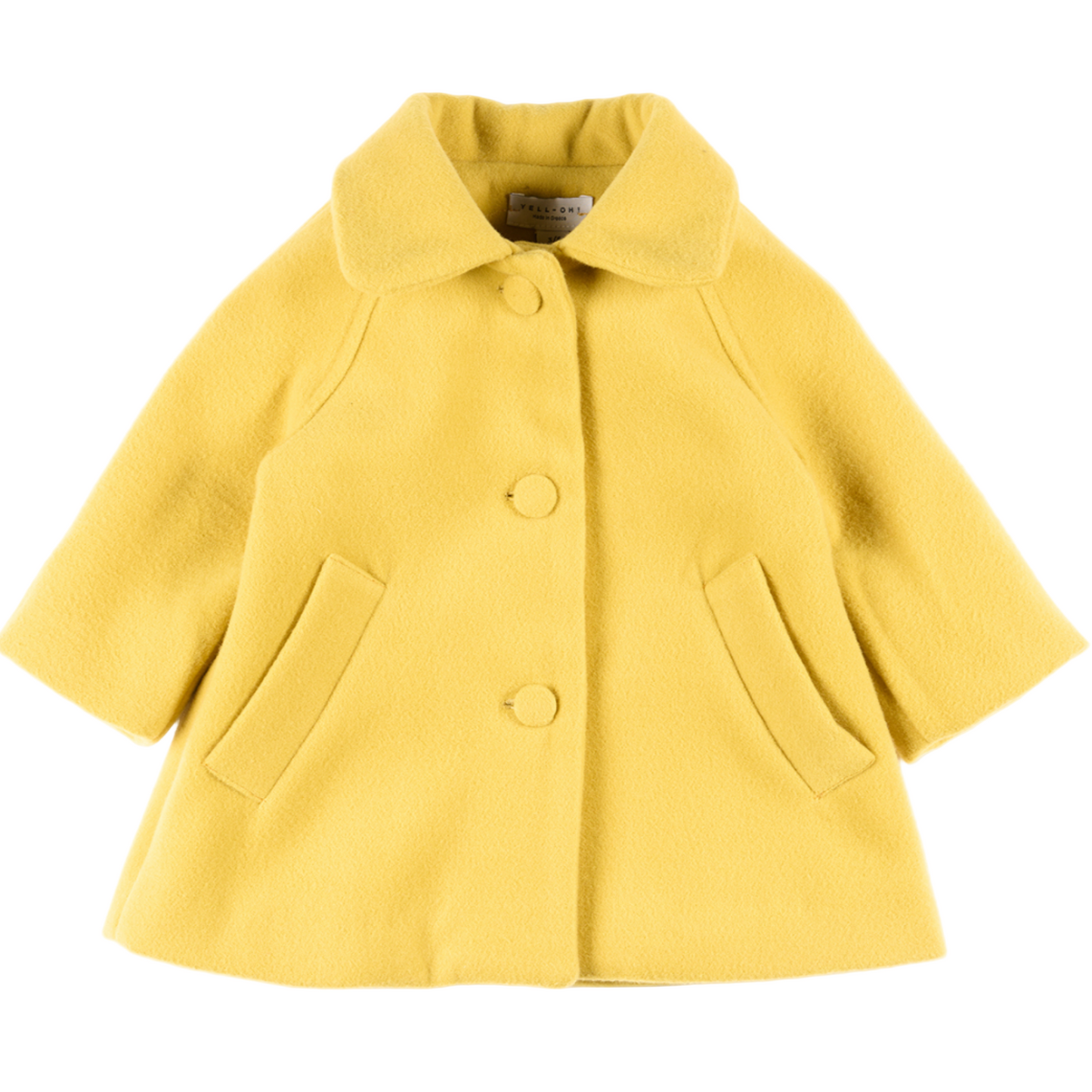 52B.41210364014 # Βρεφικό Παλτό Yellow Mist