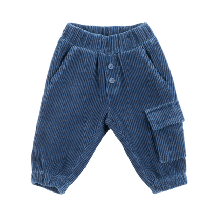 52B.41211101031 # Baby Corduroy Trousers Blue