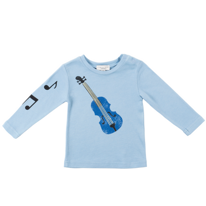 52B.41211122045 # Βρεφική Μακρυμάνικη Μπλούζα Violin