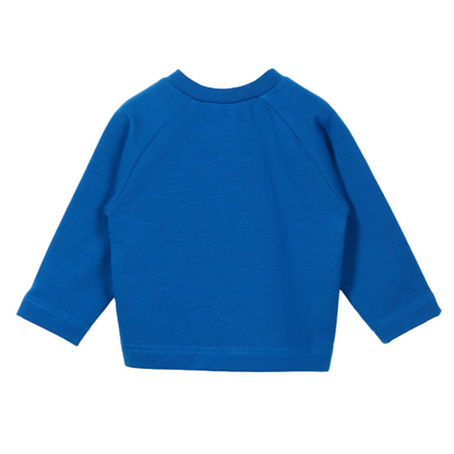 52B.41211122081 # Βρεφική Μπλούζα Φούτερ Μπλε