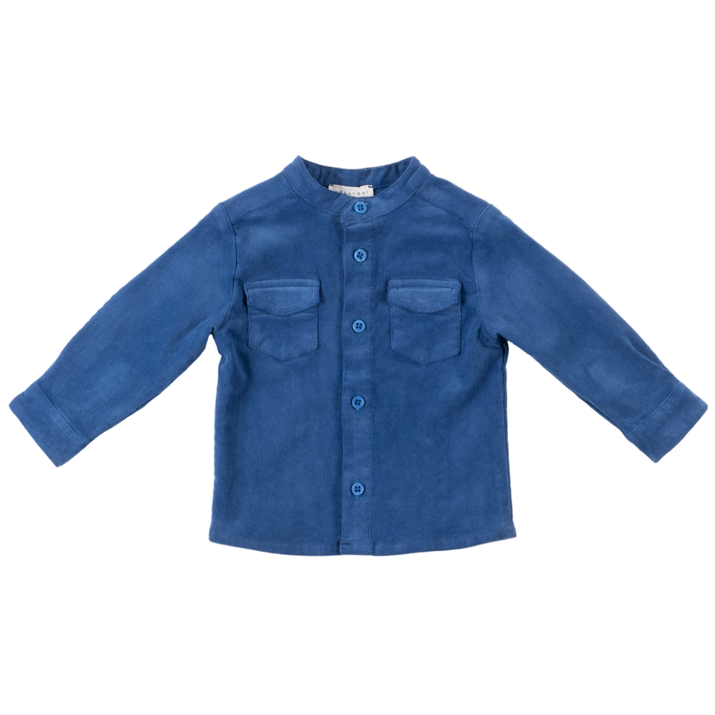 52B.41211123001 # Βρεφικό Πουκάμισο Κοτλέ Μπλε
