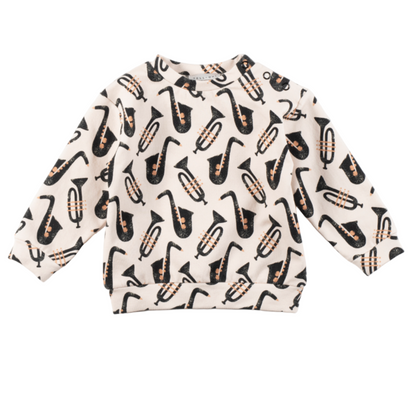 52B.41211222068 # Βρεφική Μπλούζα Φούτερ Trumpets