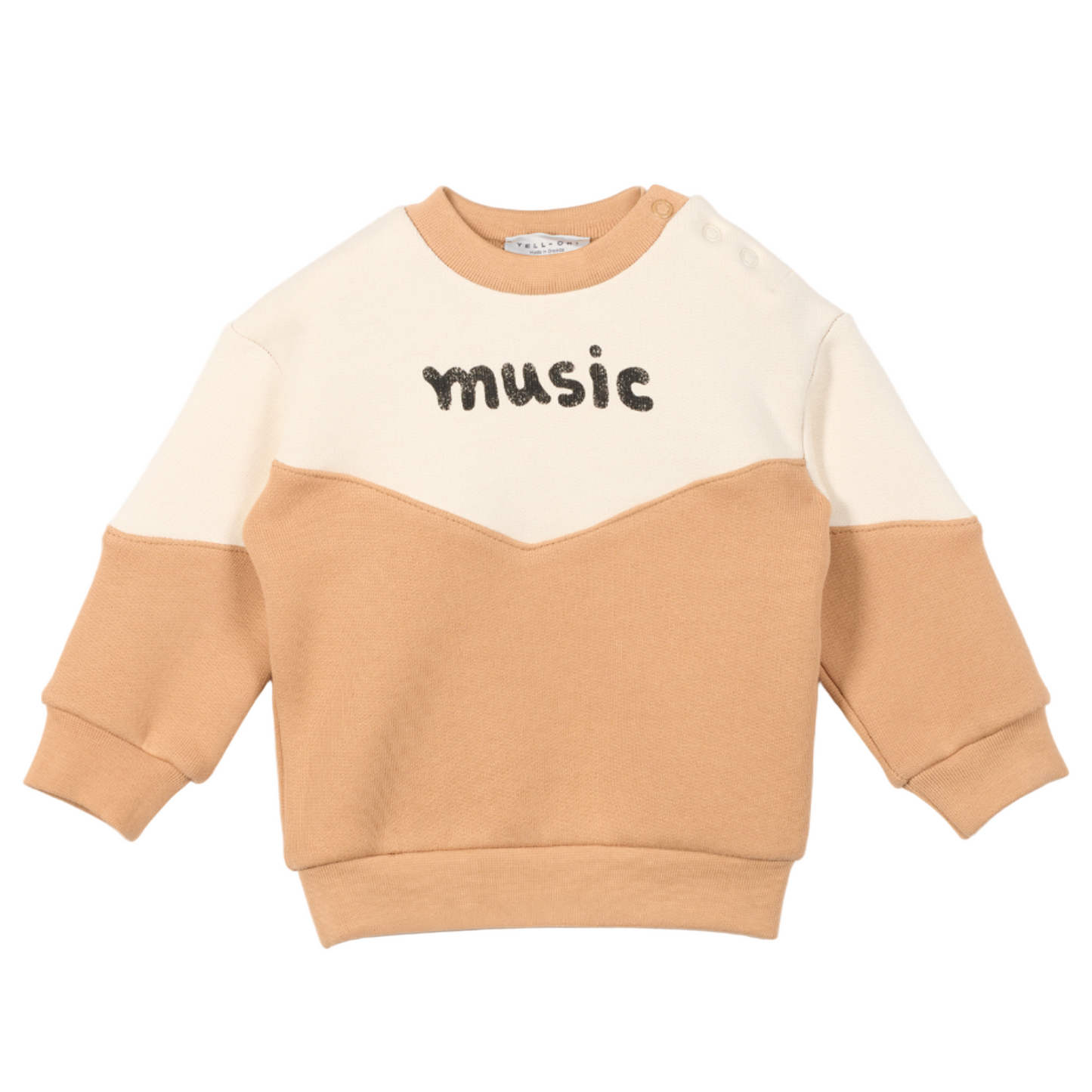52B.41211222127 # Βρεφική Μπλούζα Φούτερ Music