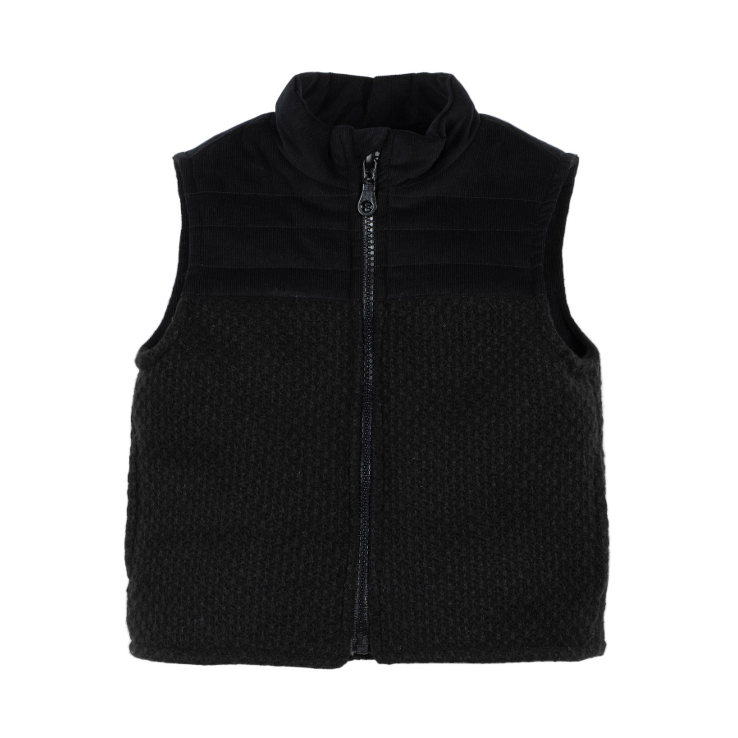 52B.41211262022 # Βρεφικό Αμάνικο Μπουφάν Μαύρο