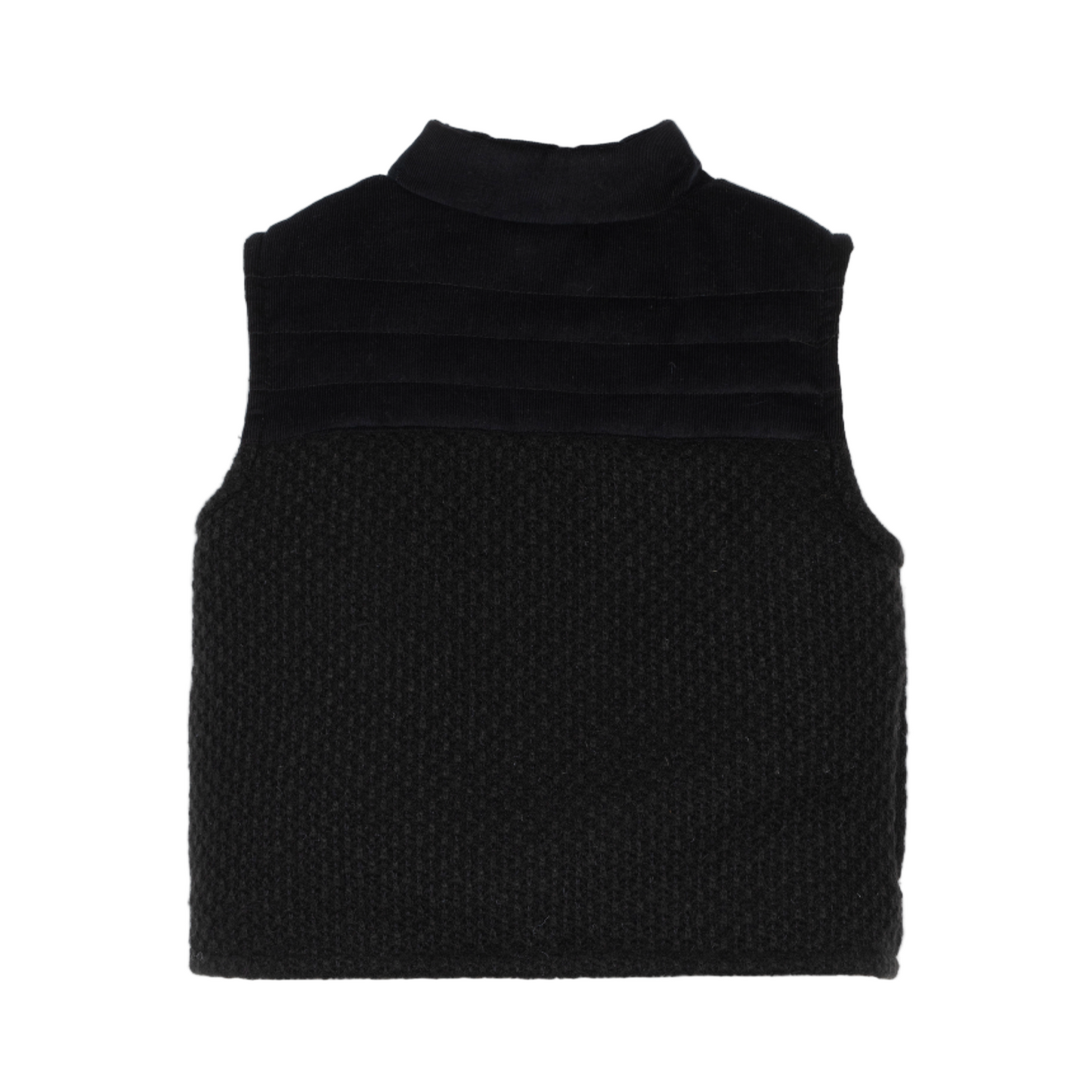 52B.41211262022 # Βρεφικό Αμάνικο Μπουφάν Μαύρο