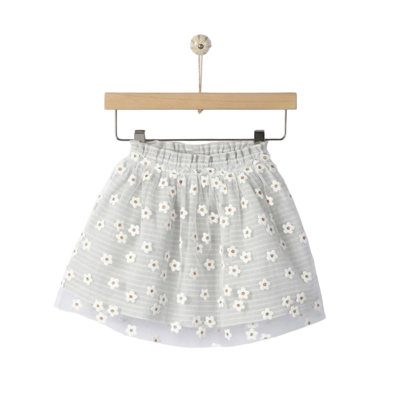 62A.41310107015 # Baby Tulle Skirt Daisies
