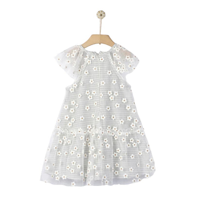62A.41310140045 # Baby Short-Sleeved Dress Hera Daisies