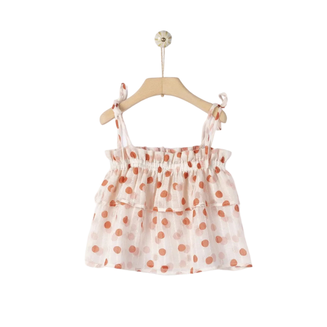 62A.41310220038 # Kids Sleeveless Polka Dot Top Louna