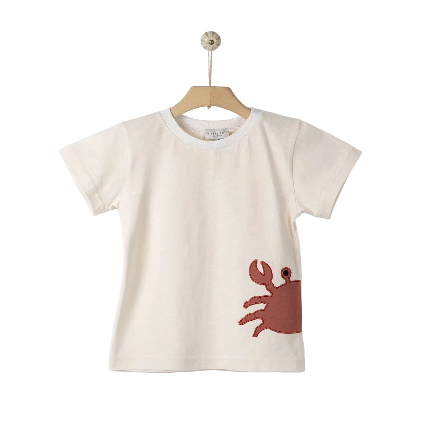 62A.41311221108 # Βρεφική Κοντομάνικη Μπλούζα T-Shirt Ilios Egg Nog