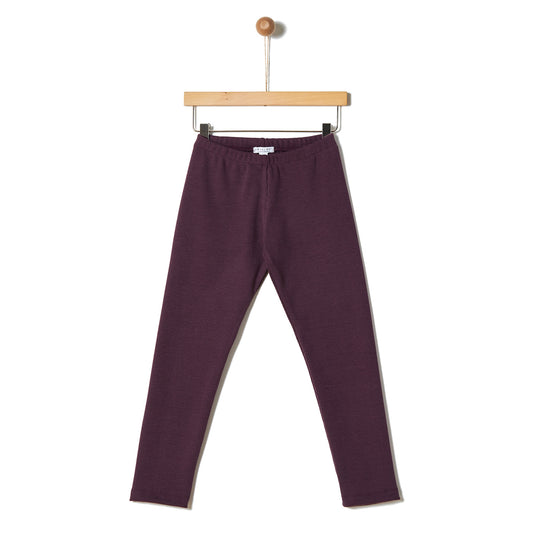 Παιδικό Κολάν Ριμπ Dark Purple
