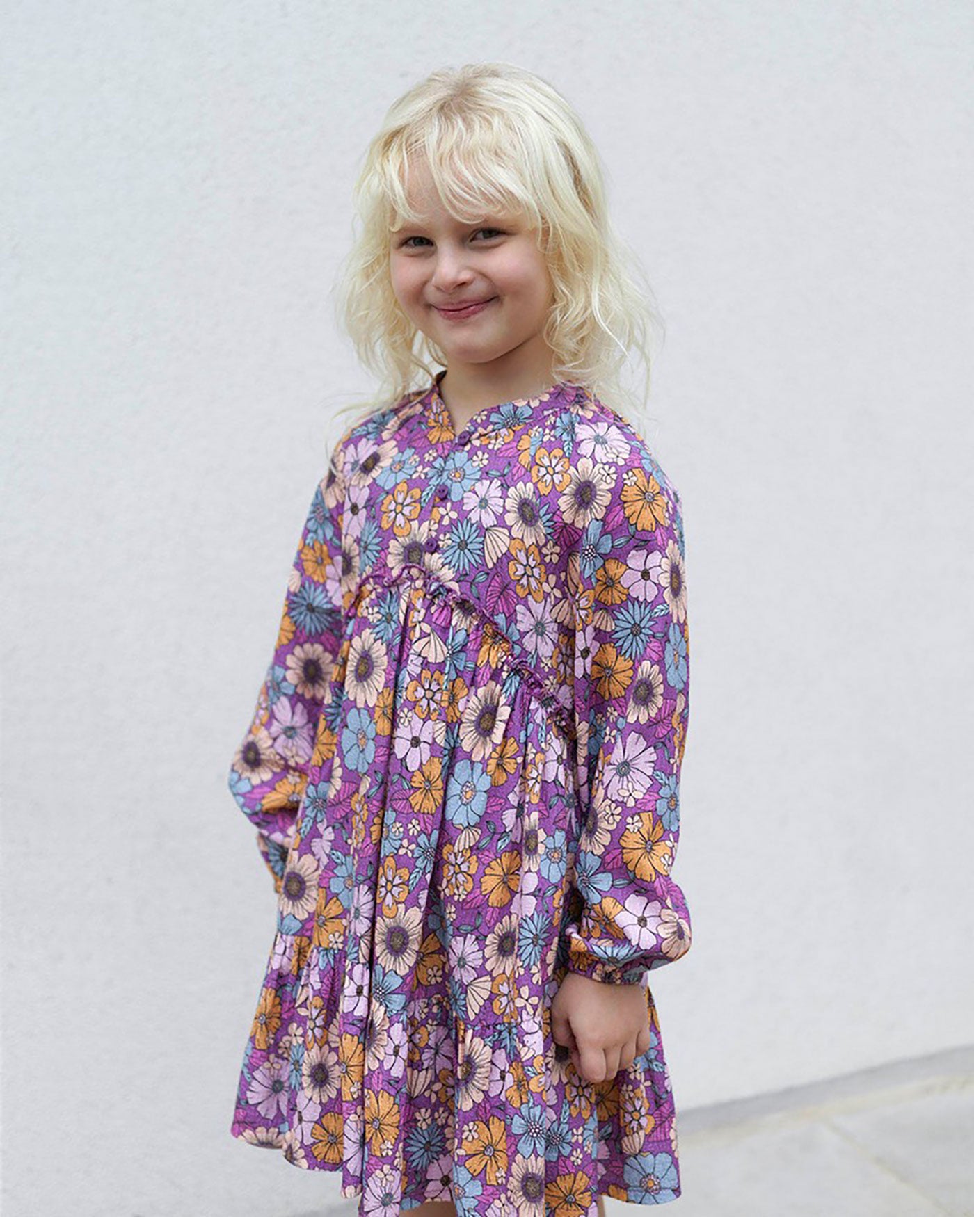 42B.42200140001 # Παιδικό Φόρεμα Violet Garden