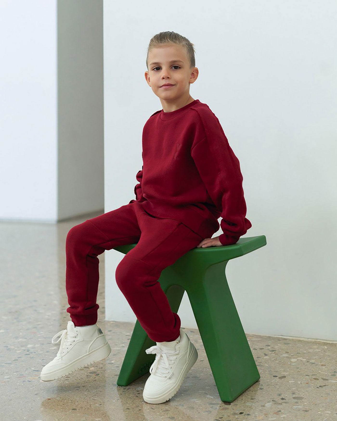 42B.42201202043 # Kids Sweatpants Red Dalia