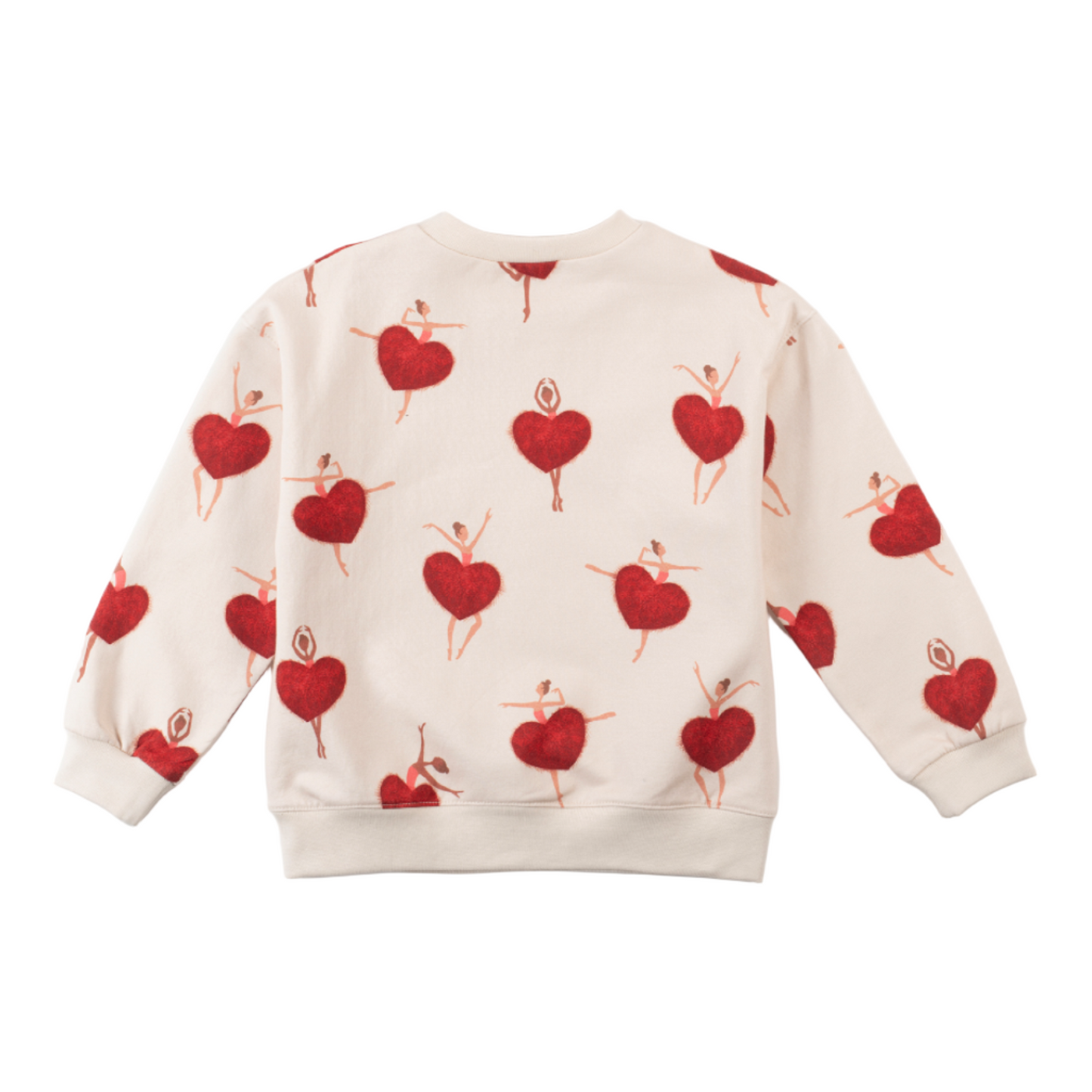 52B.42210222038 # Kids Sweatshirt Ballerina Hearts