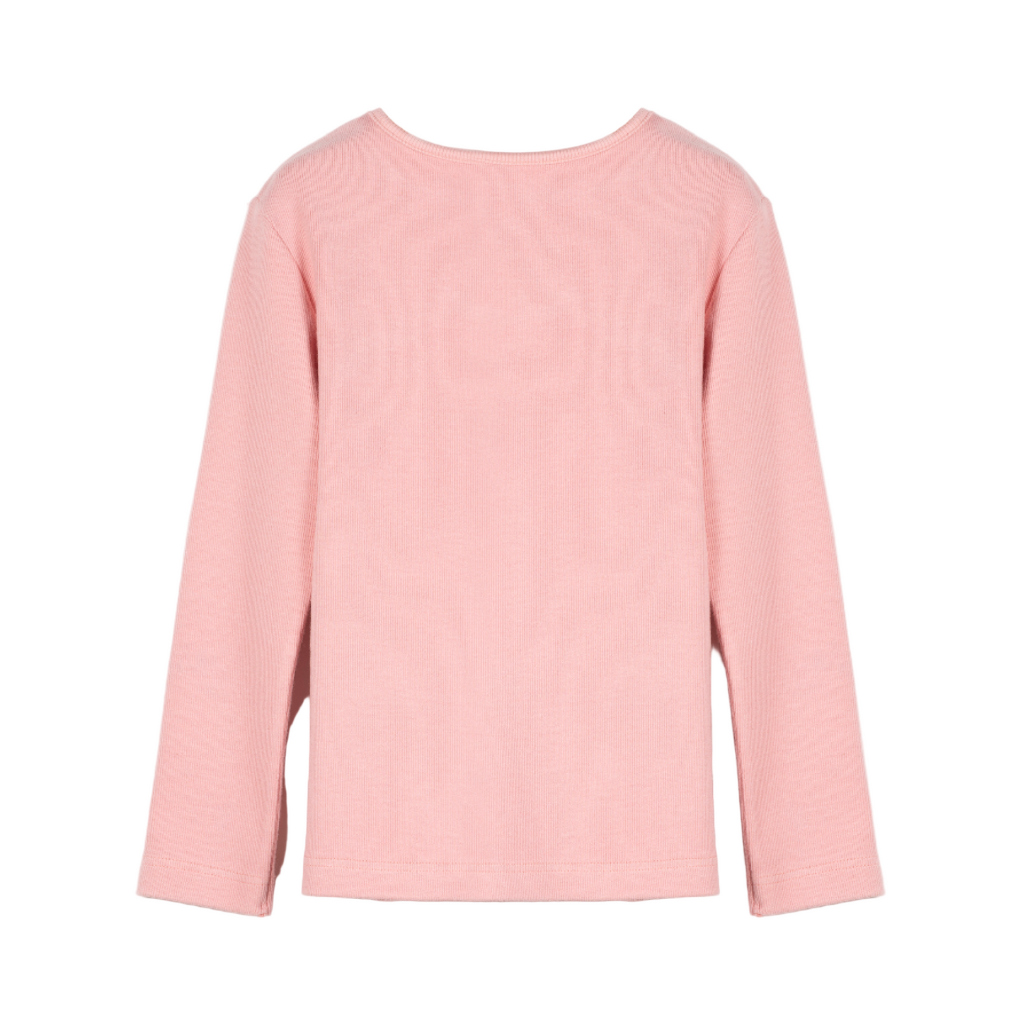 52B.42210222109 # Παιδική Μακρυμάνικη Μπλούζα Ριμπ Ροζ