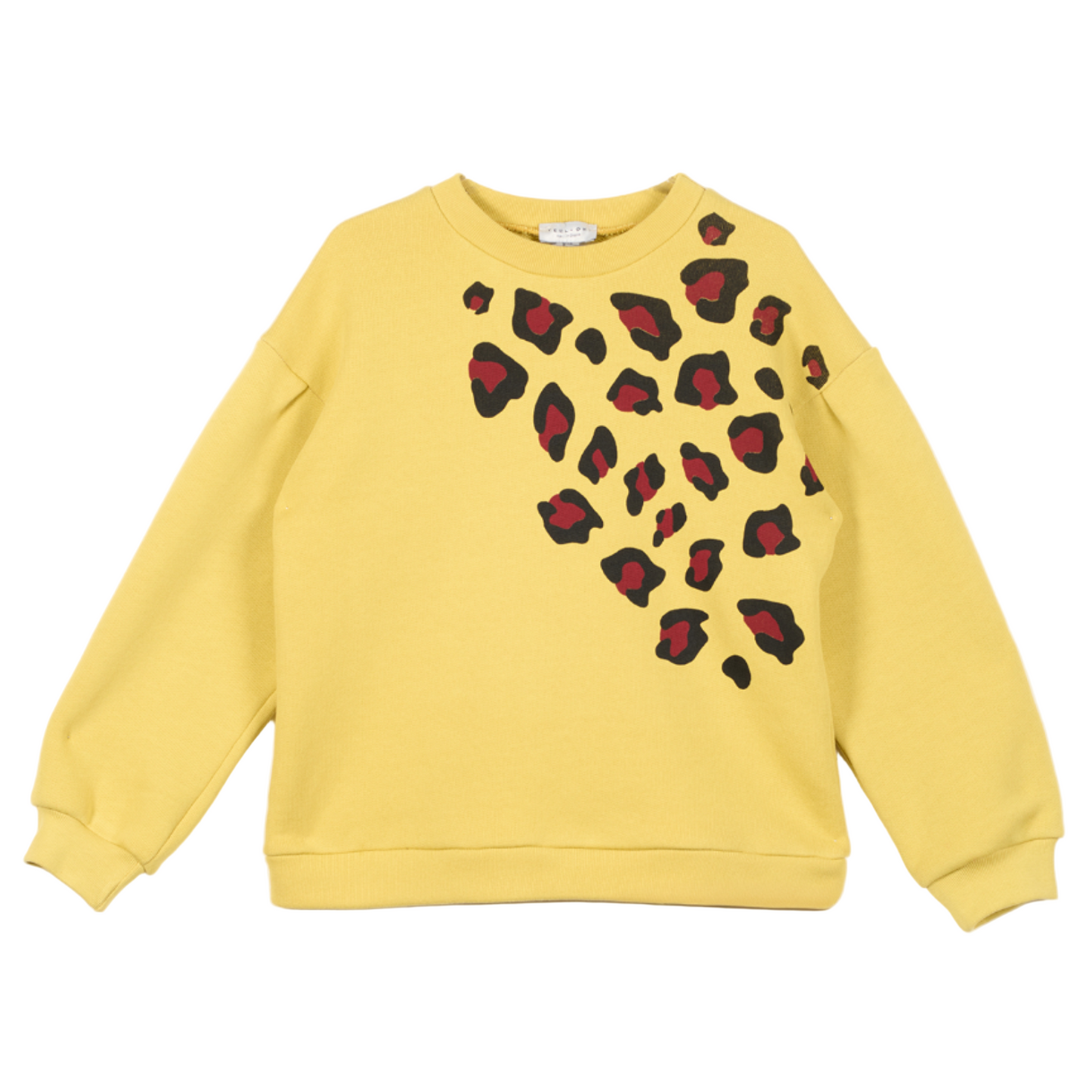 52B.42210322064 # Παιδική Μπλούζα Φούτερ Κίτρινη