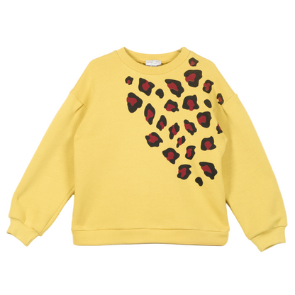 52B.42210322064 # Παιδική Μπλούζα Φούτερ Κίτρινη