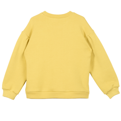 52B.42210322064 # Παιδική Μπλούζα Φούτερ Κίτρινη