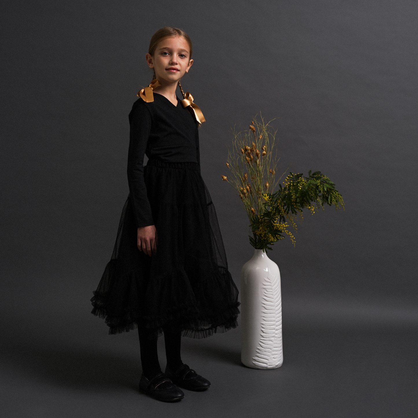 52B.42210322142 # Παιδική Μακρυμάνικη Μπλούζα Μαύρη