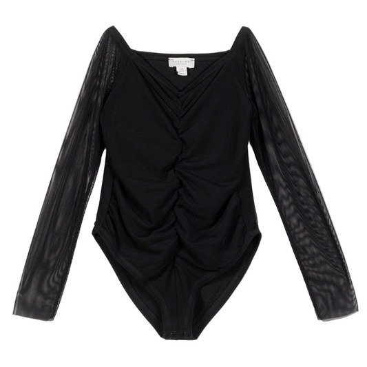 52B.42210324002 # Παιδικό Τούλινο Κορμάκι Μαύρο