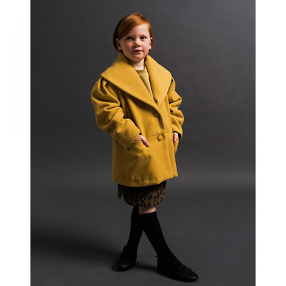 52B.42210364004 # Παιδικό Παλτό Yellow Mist