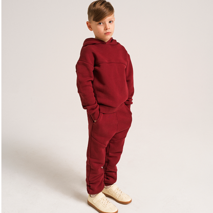 52B.42211302143 # Παιδικό Παντελόνι Φόρμας Burgundy
