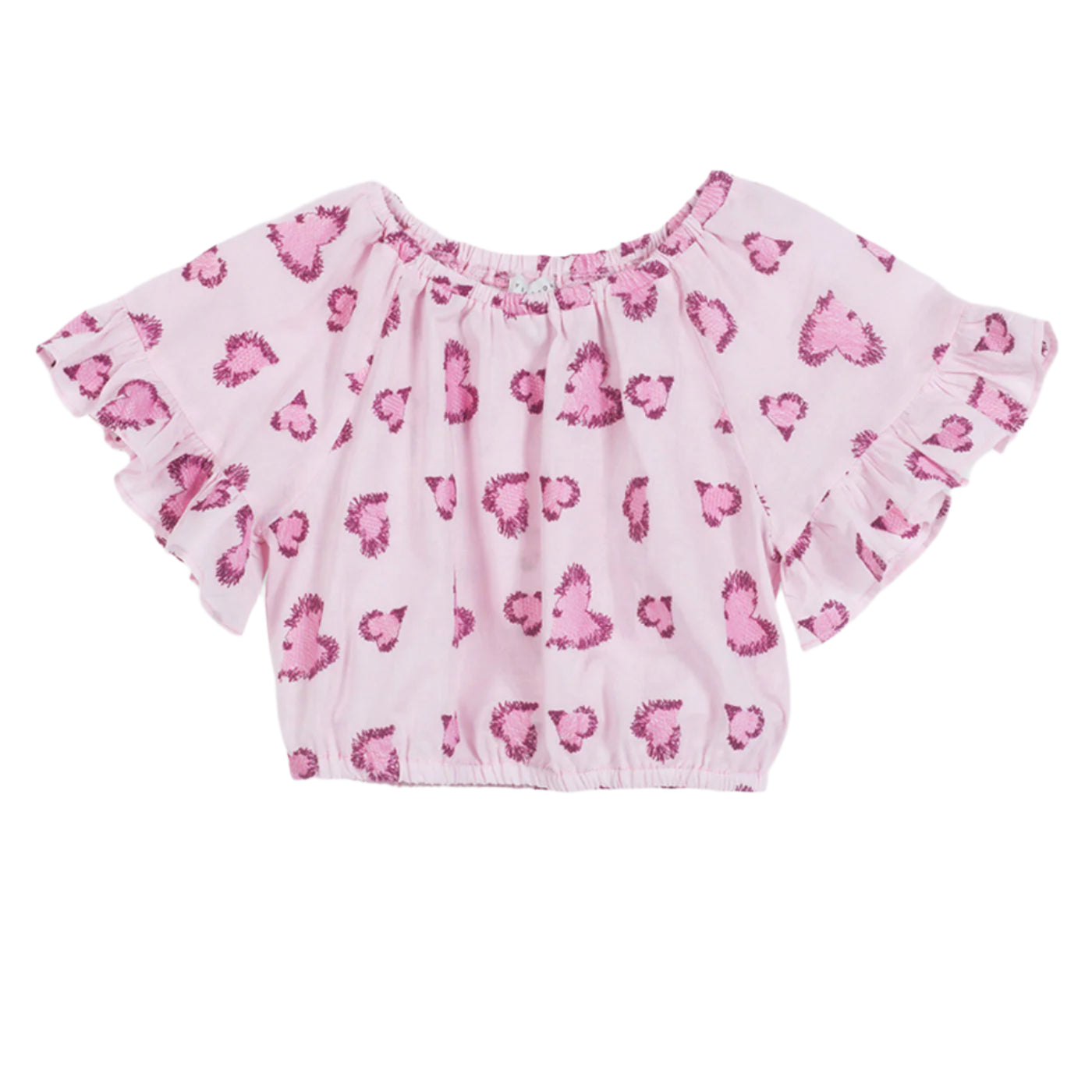 52A.42300220059 # Παιδική Μπλούζα Κροπ Hearts