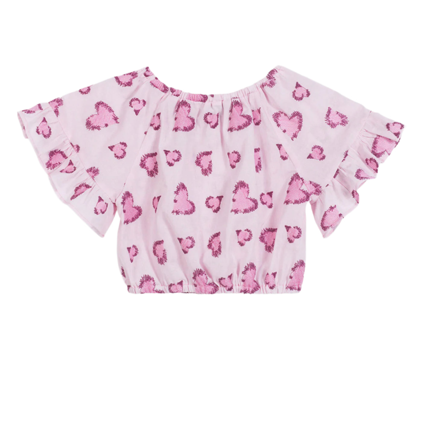 52A.42300220059 # Παιδική Μπλούζα Κροπ Hearts