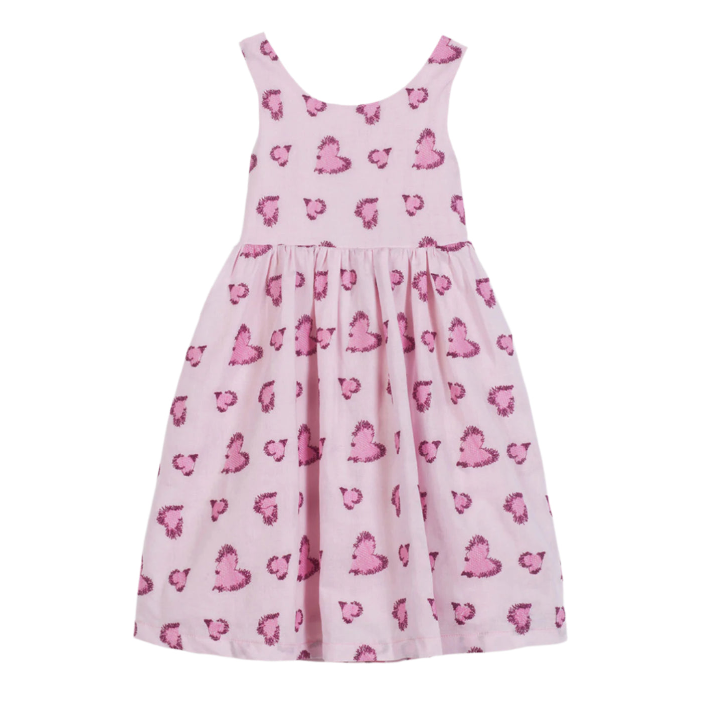 52A.42300240079 # Kids Dress Luna Hearts 