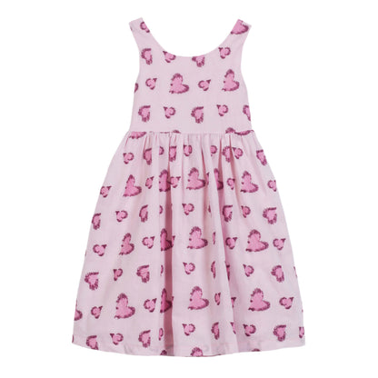 52A.42300240079 # Kids Dress Luna Hearts 