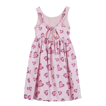52A.42300240079 # Kids Dress Luna Hearts 