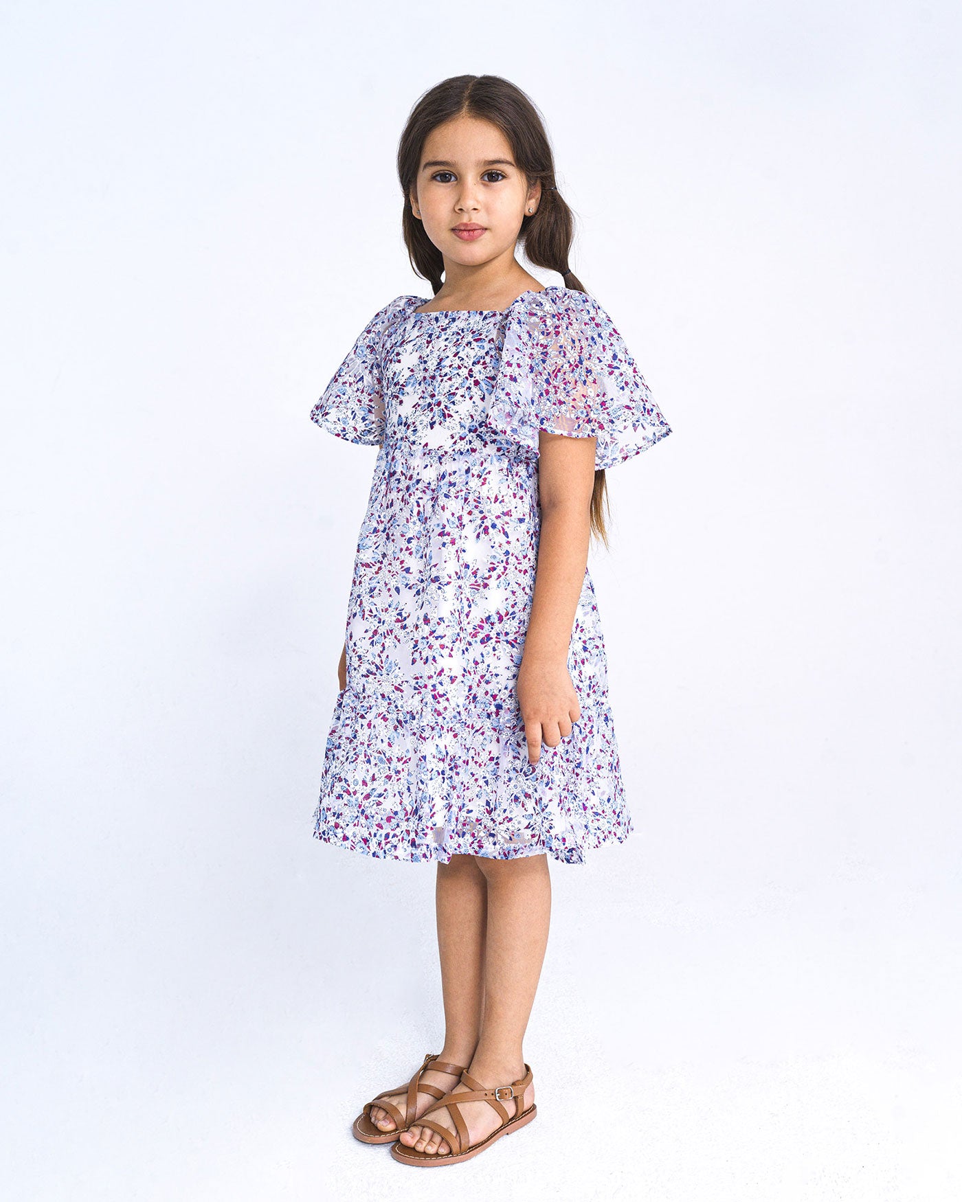 52A.42300240090 # Kids Dress Gipsy Sheer Burn 