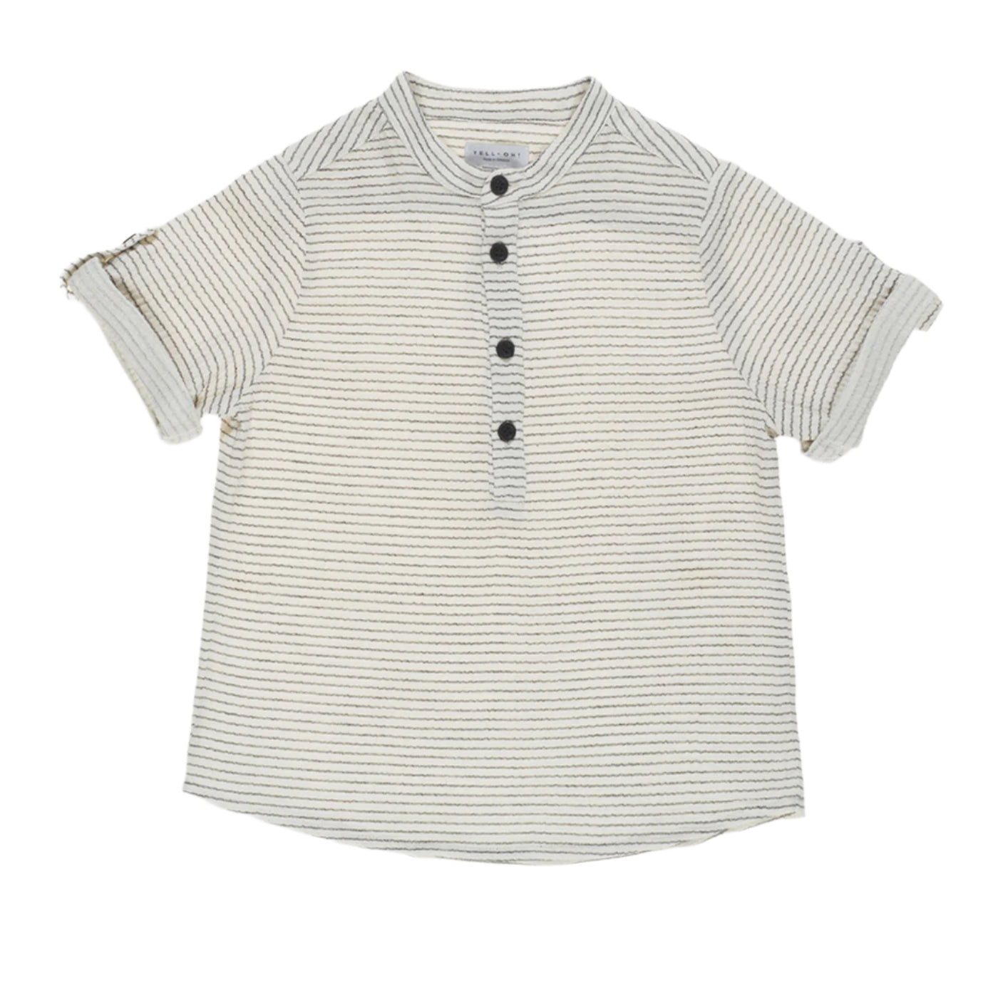 52A.42301220208 # Παιδική Τουνίκ Ριγέ Black & White