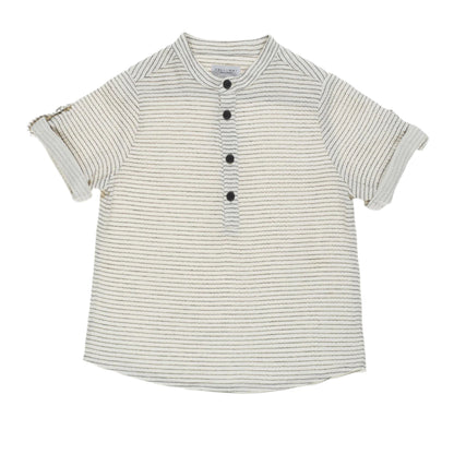 52A.42301220208 # Παιδική Τουνίκ Ριγέ Black & White