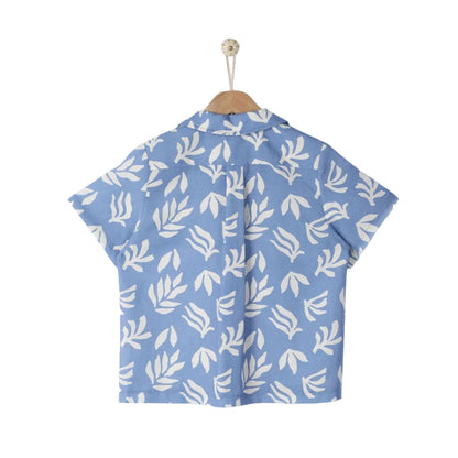 62A.42311123117 # Kids Short Sleeve Shirt Theros Seaweed