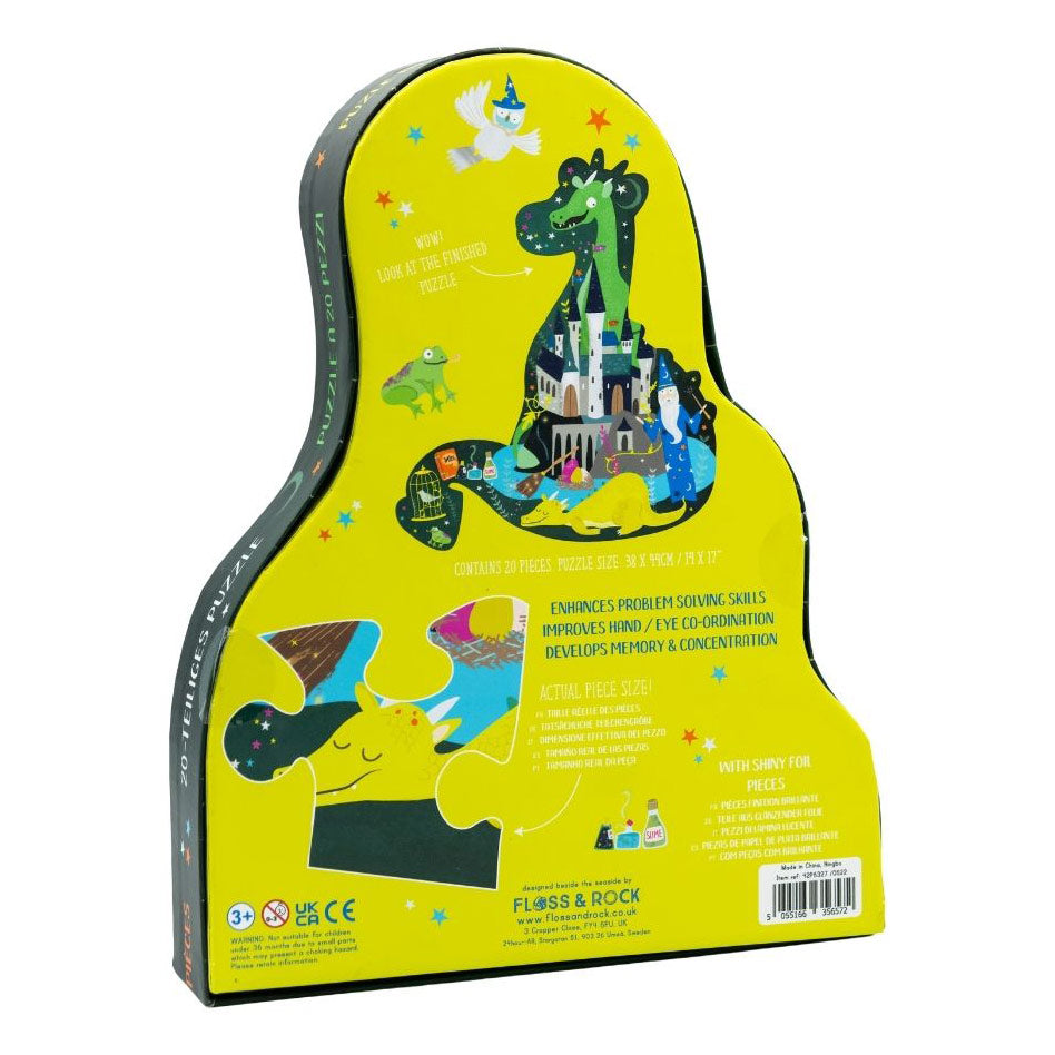 Παζλ 20 Κομμάτια Μάγος με Δράκους