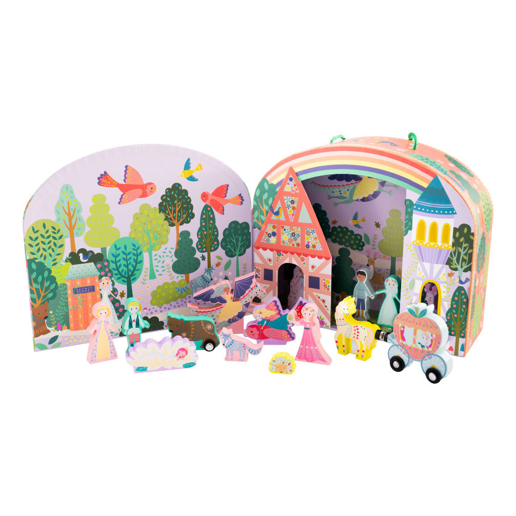 Φορητό Βαλιτσάκι με Φιγούρες Fairy Tale