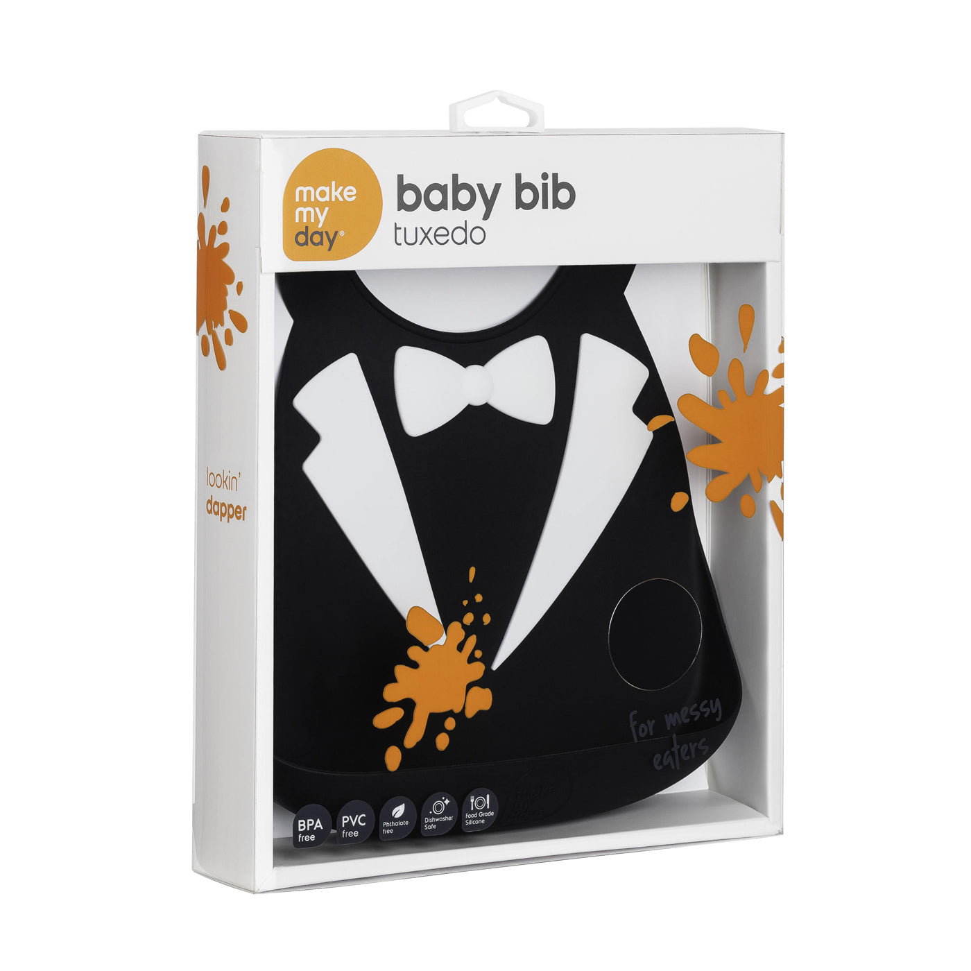 Σαλιάρα Σιλικόνης Tux