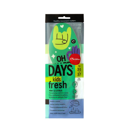 Αρωματικοί Πάτοι Παπουτσιών DAYS Fresh Oh Happy Green