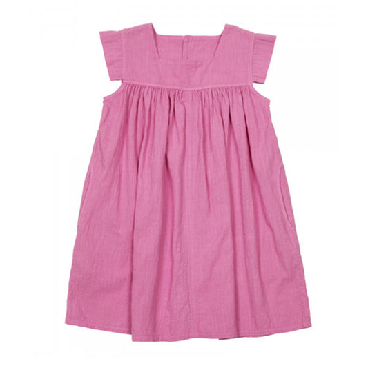 52A.ARAKENA_54_Blush # Παιδικό Κοντομάνικο Φόρεμα Arakena Blush