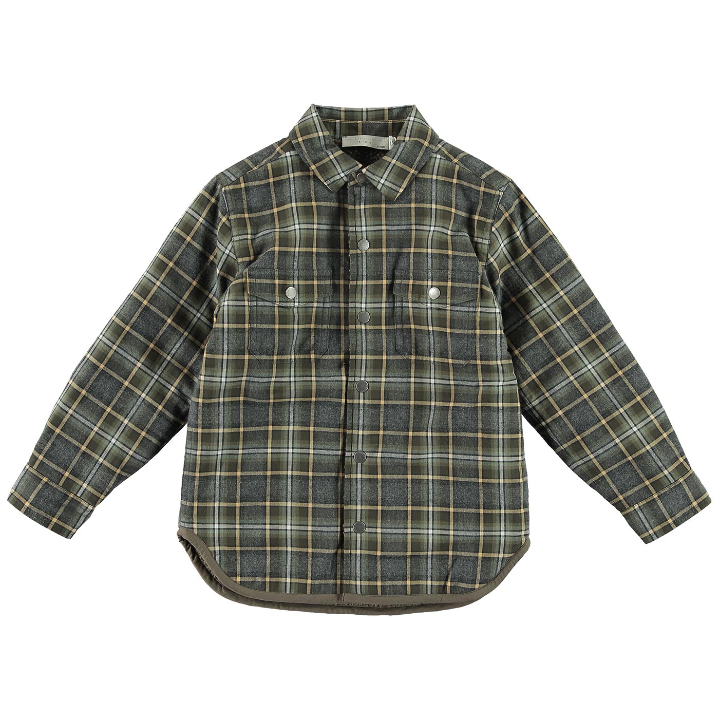 Παιδικό Καρό Πουκάμισο Χακί