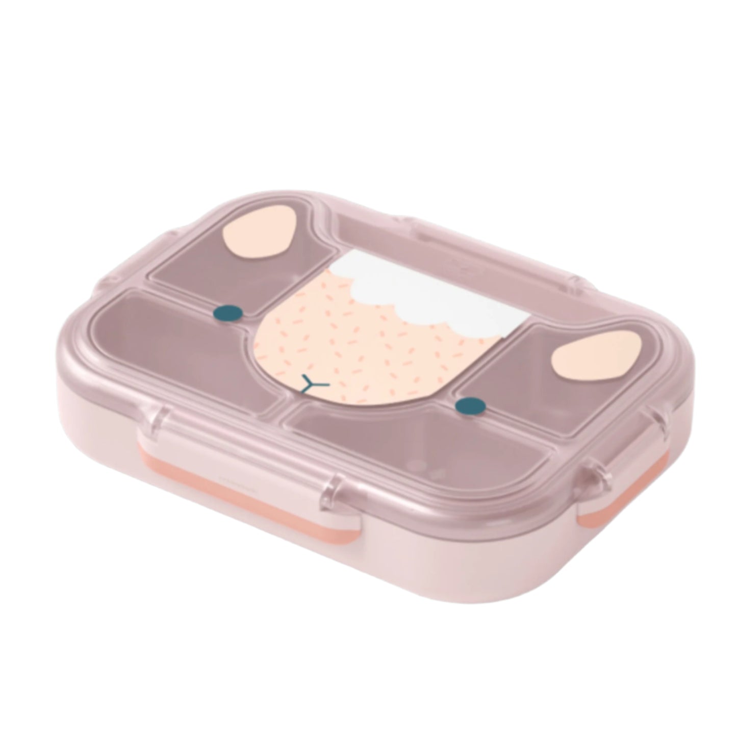 99.58280026 # Food Tray with Dividers Wonder Pink Sheep
