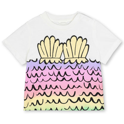 Βρεφική Μπλούζα T-Shirt Mermaid Shell Ombre
