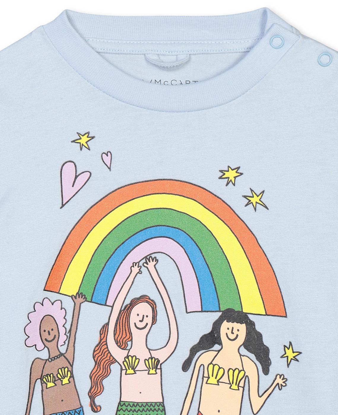 Βρεφική Μπλούζα T-Shirt Mermaid Rainbow
