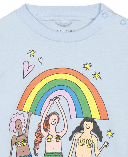 Βρεφική Μπλούζα T-Shirt Mermaid Rainbow