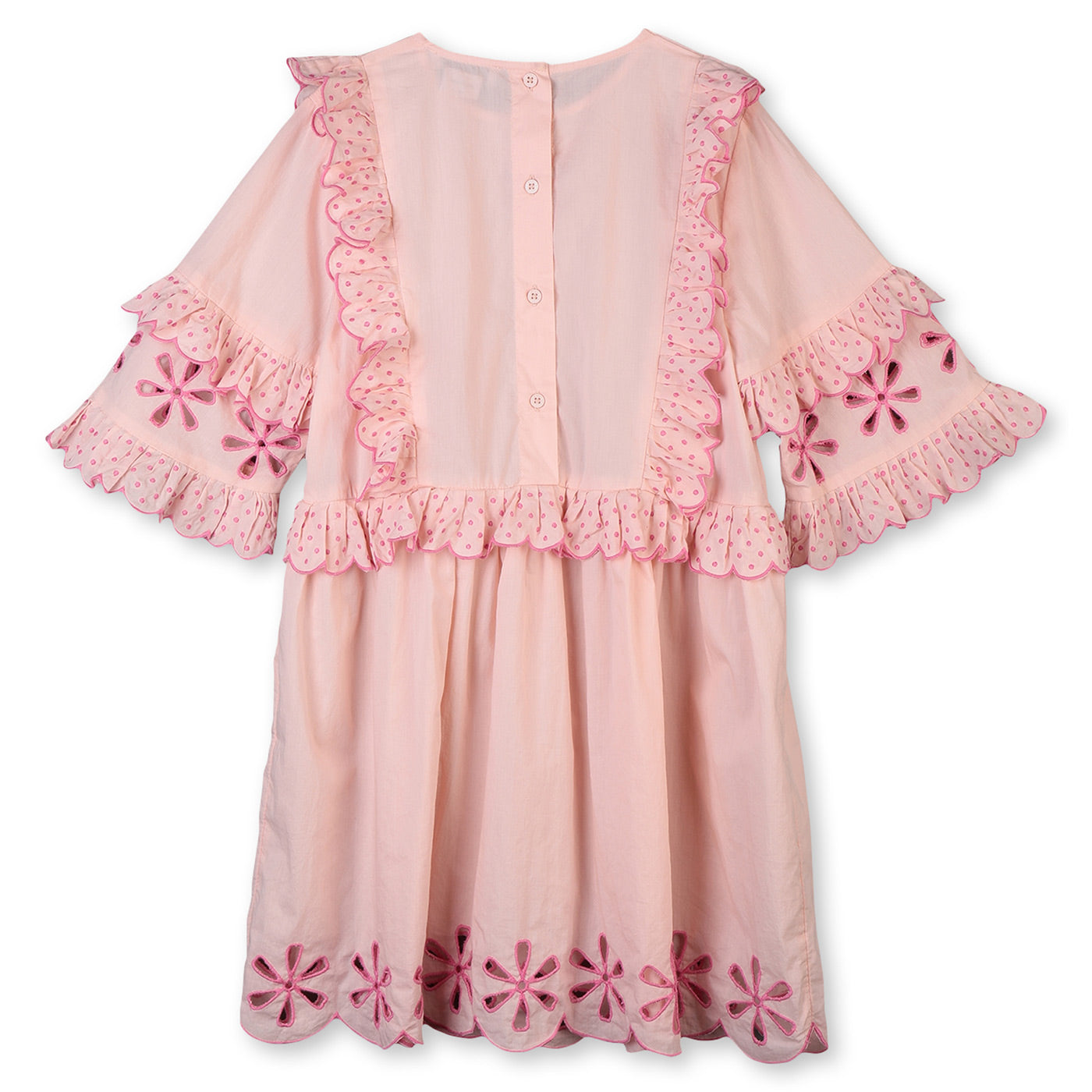 Παιδικό Φόρεμα με Κεντήματα Peonie