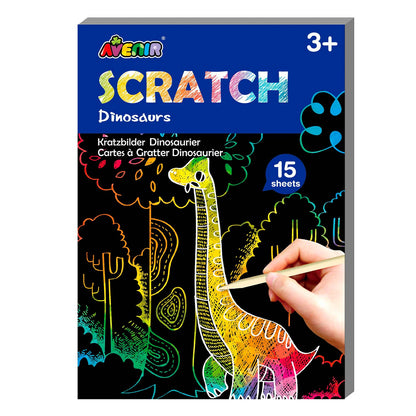Μίνι Scratch Book - Dinosaurs